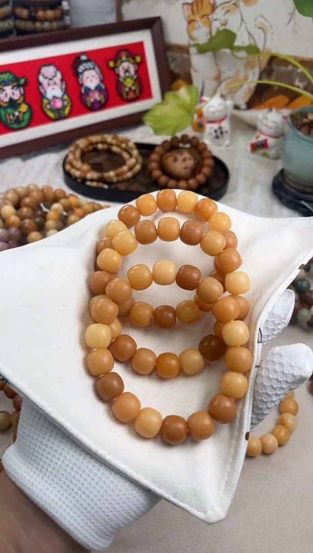 手串菩提根/象牙果a152 卡 13.8 干磨海子