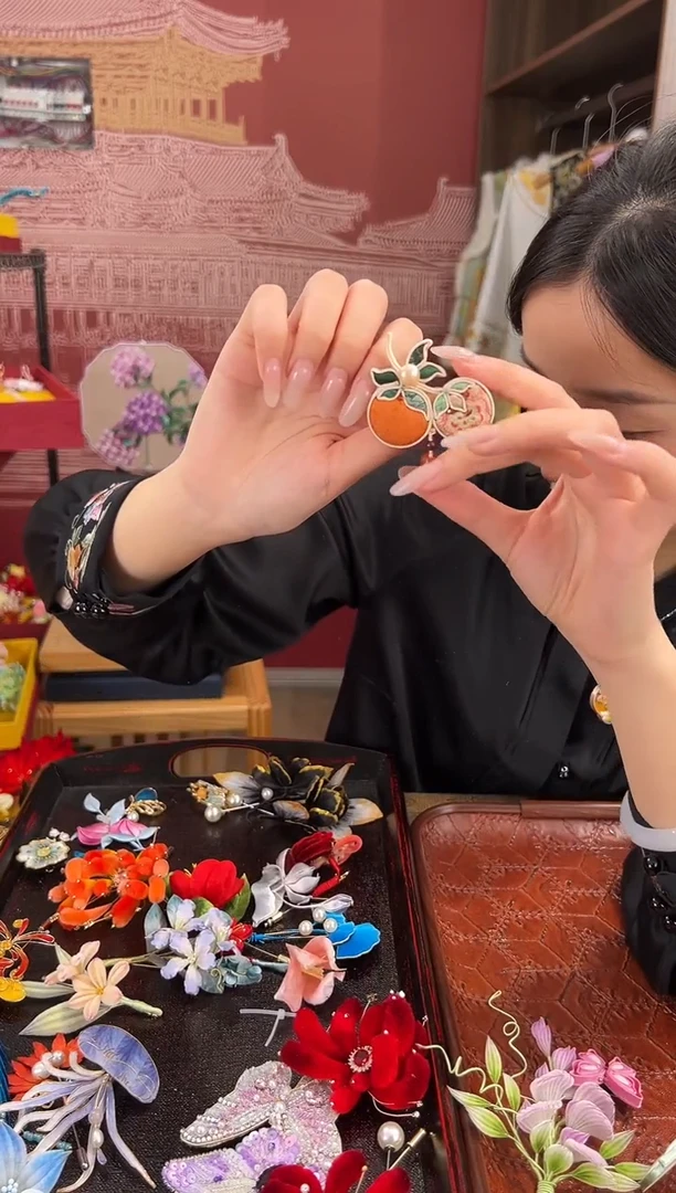 【闪购商品】刺绣苏绣世家非遗手工（胸针）