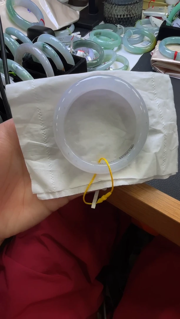 未镶嵌手镯翡翠A货翡翠 正圈6
