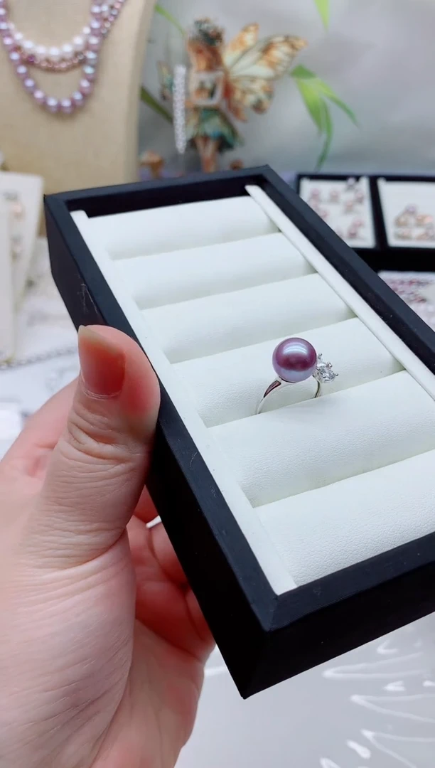 未镶嵌戒指淡水珍珠多样性发其一【非无瑕】