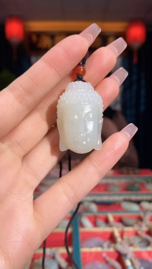 【闪购商品】和田玉颈饰未镶嵌佛头