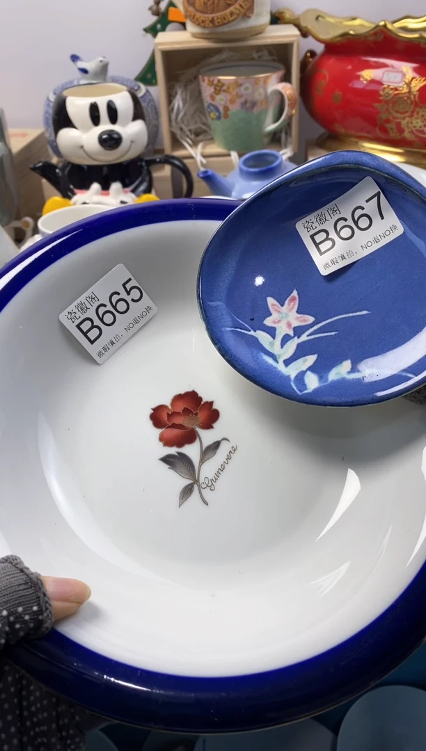 瓷片汜**?默认微瑕，介意慎拍B667 665