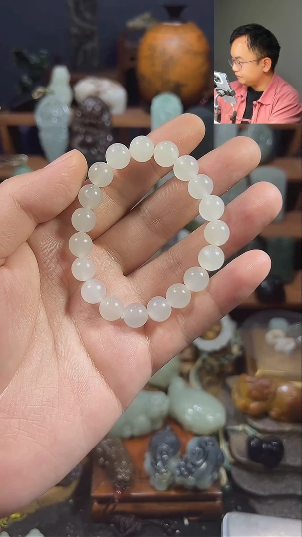 颈饰未镶嵌和田玉百*_1