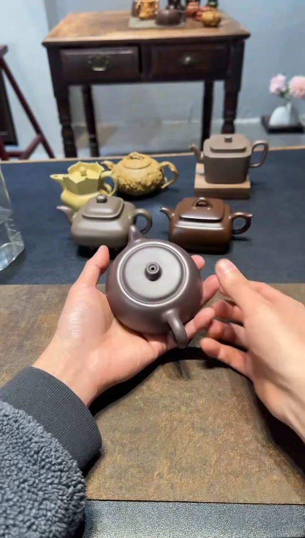 茶壶紫砂?****?井栏紫砂壶