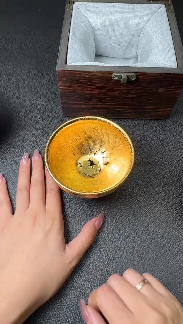 茶盏李英金油滴17
