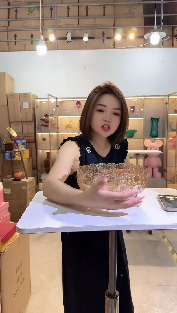 琉璃手工艺品优选花瓶花器G-早52