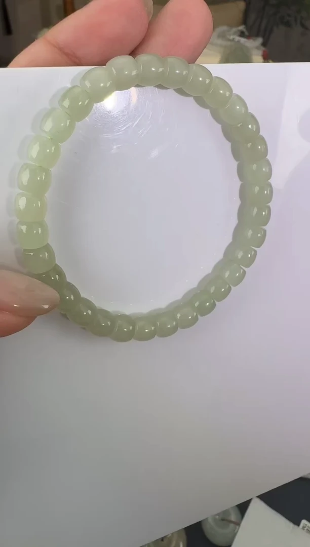 手串未镶嵌和田玉直切手串 p