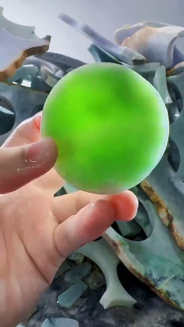 裸石翡翠缅甸翡翠A货文472