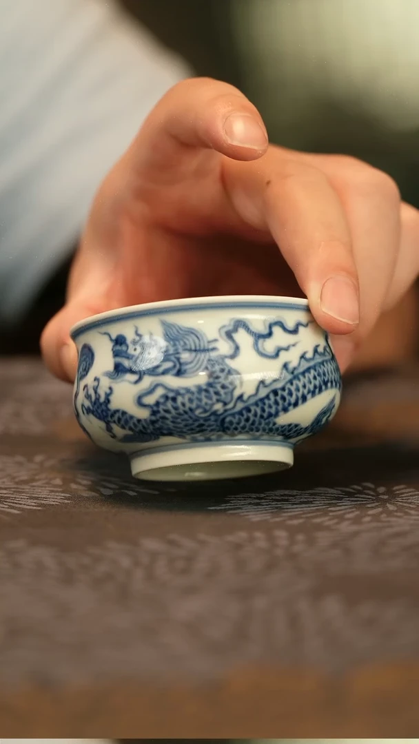 仿明铠甲龙纹小炉式