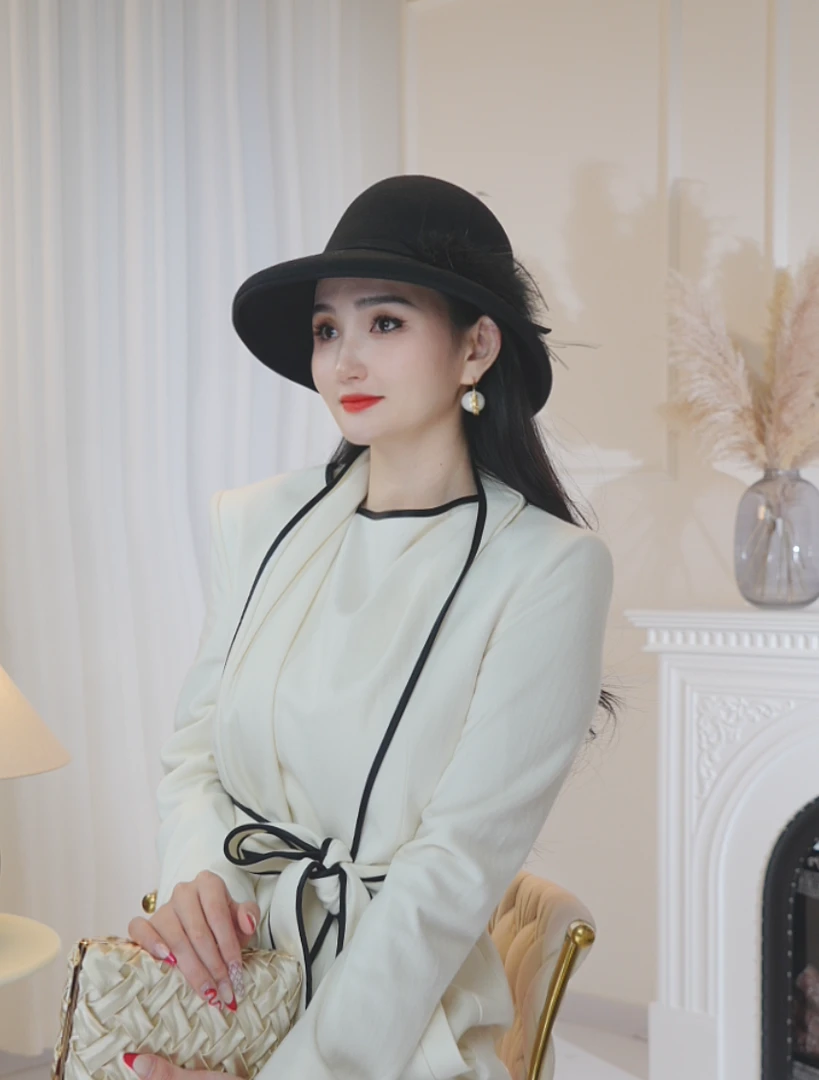 2025新款法式赫本帽
