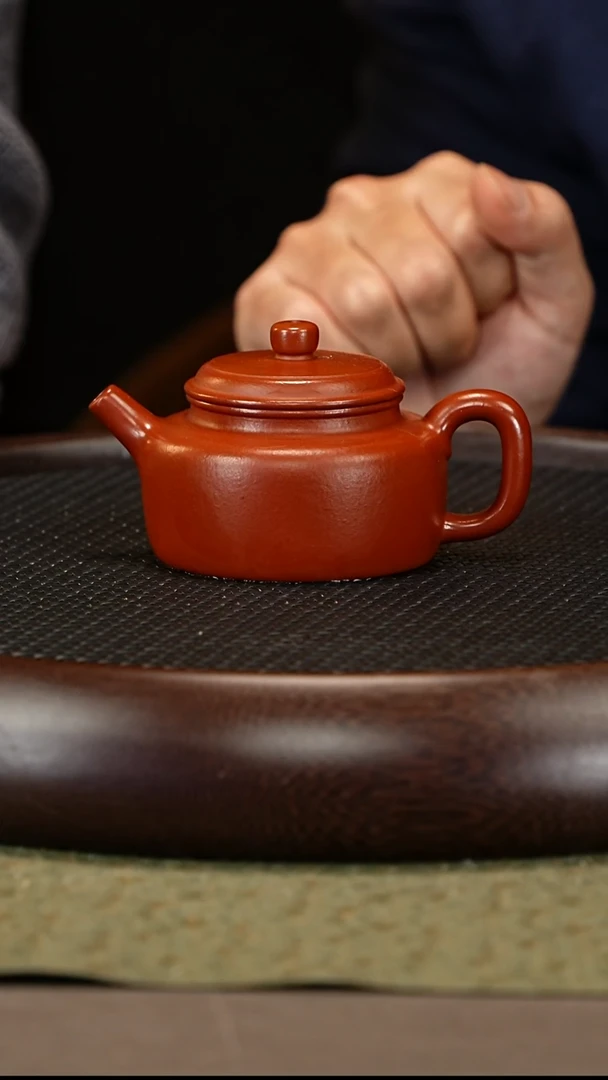 茶壶紫砂60 蒋敏杰 宝山朱泥 德钟150cc