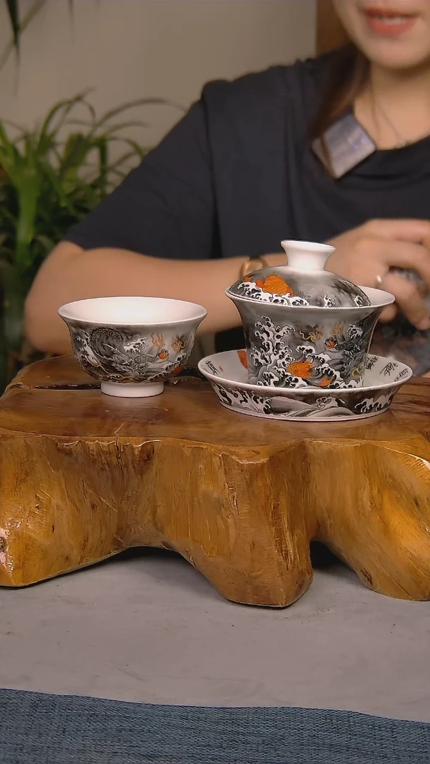 简装家用款2件套 陶瓷家用茶具系列