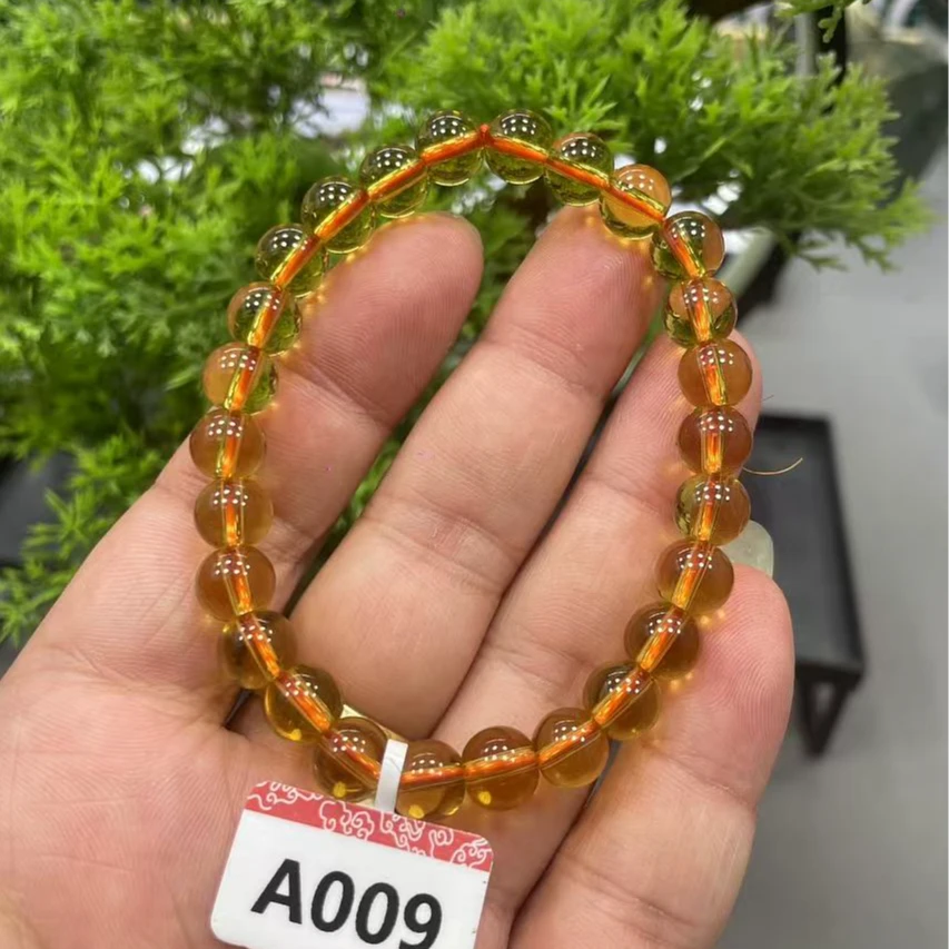 【喜汇甄选】A009黄水晶单圈手串