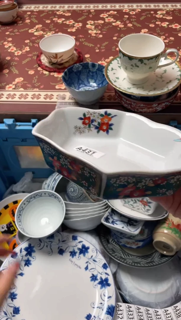 瓷片落**美瓷器瓷器A431