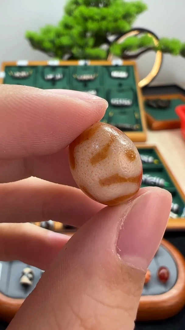 玛瑙/玉髓（覆膜）颈饰未镶嵌49.（微瑕随机发货）