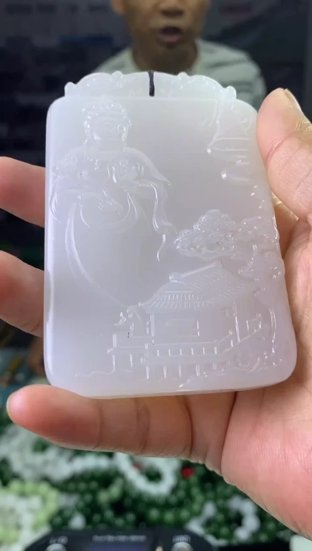 天然玉石未镶嵌颈饰