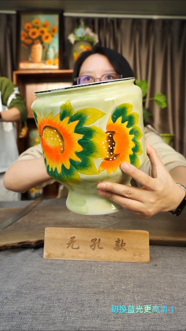 陶瓷23-25口径16高度21默认手工诧季风格微疵无孔1-2误差