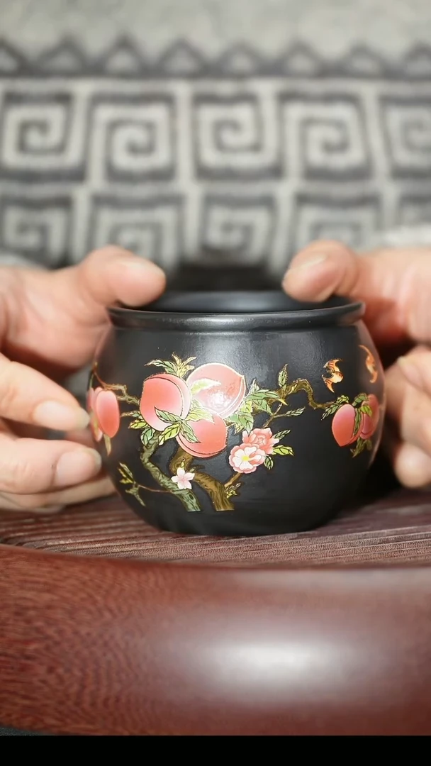 茶杯紫砂紫砂主人杯福利放漏