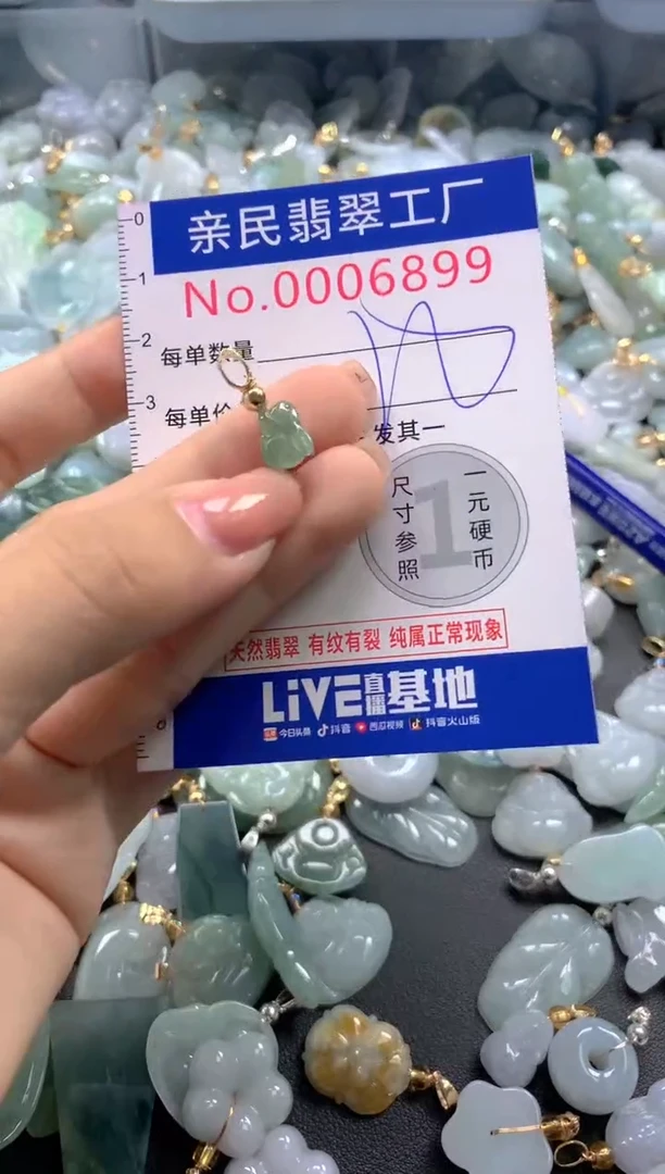 颈饰未镶嵌翡翠6899