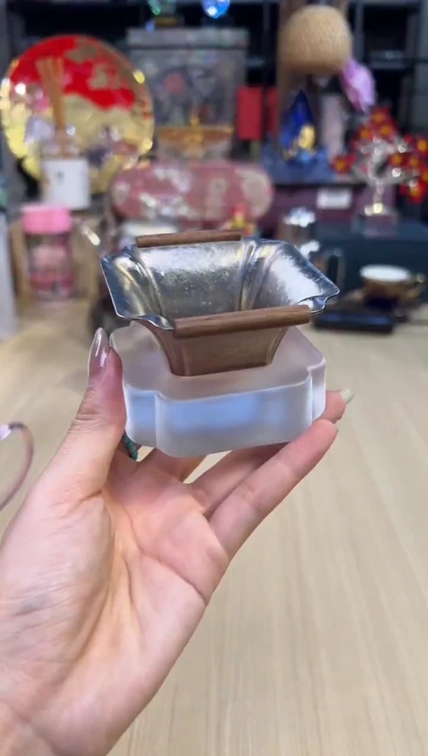54钛四方茶漏
