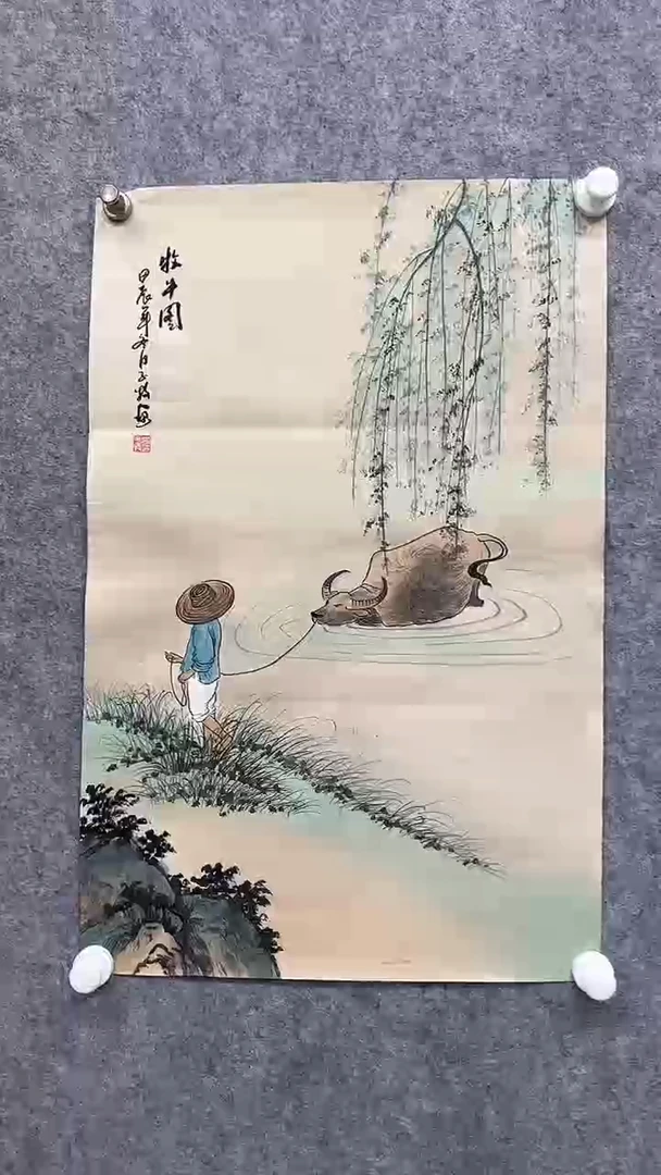 国画李子牧国画作品2