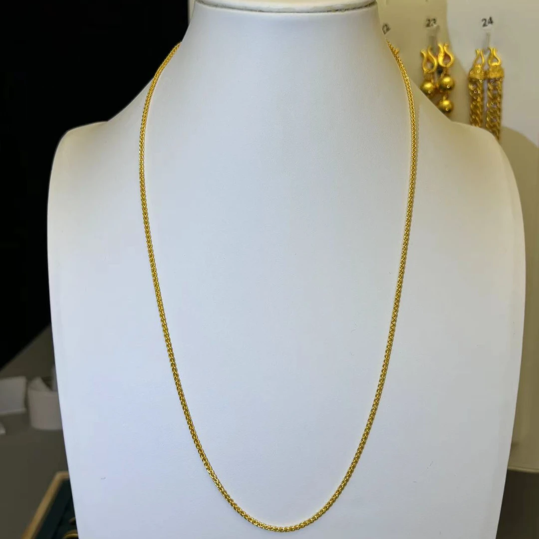 合金项链 【肖邦锁骨链】手工时尚百搭经典抽拉万能链素款