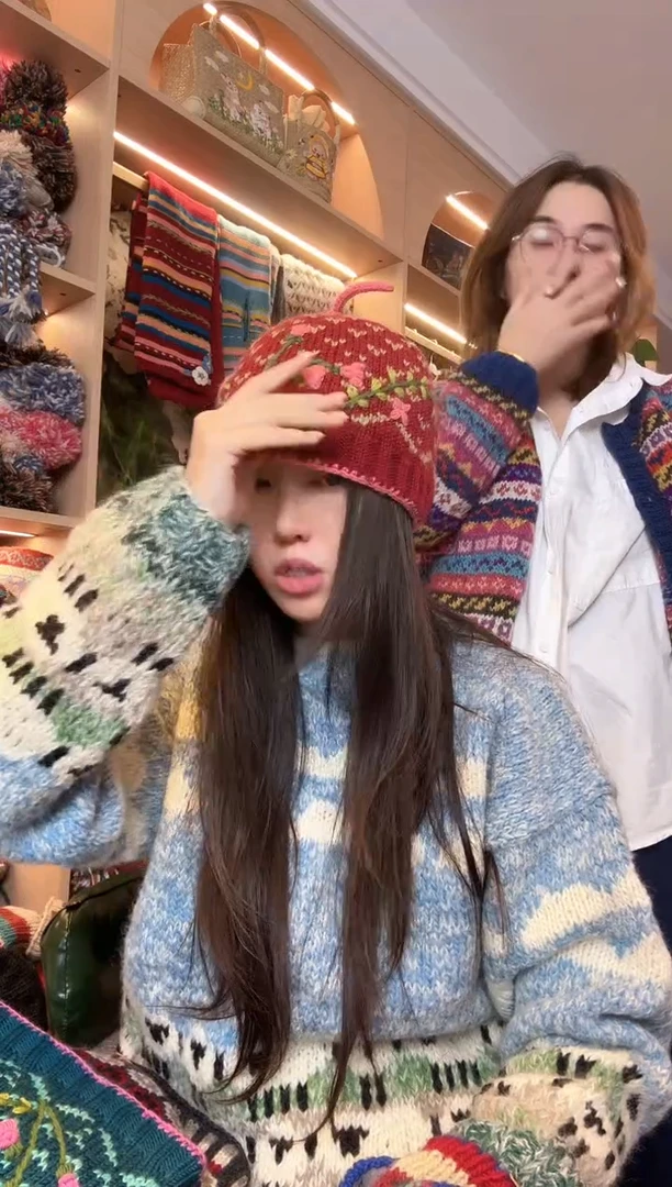 羊毛乐*樱桃小丸子冷帽