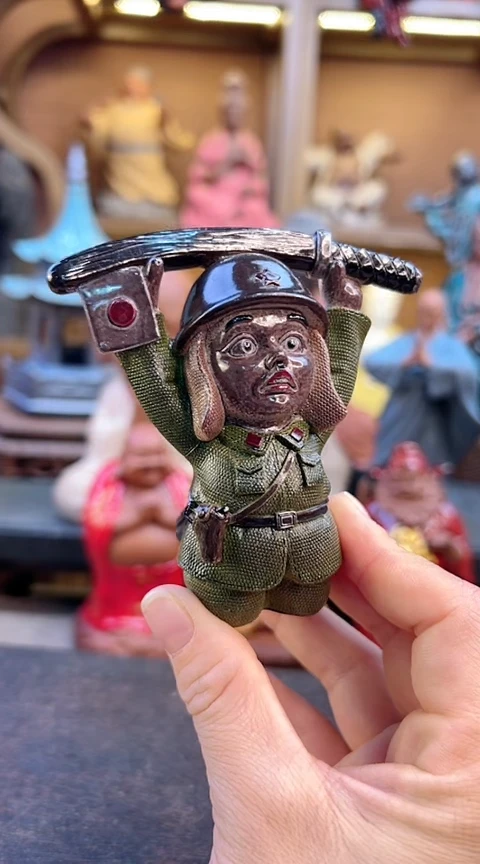 紫砂茶宠器闵茶宠摆件