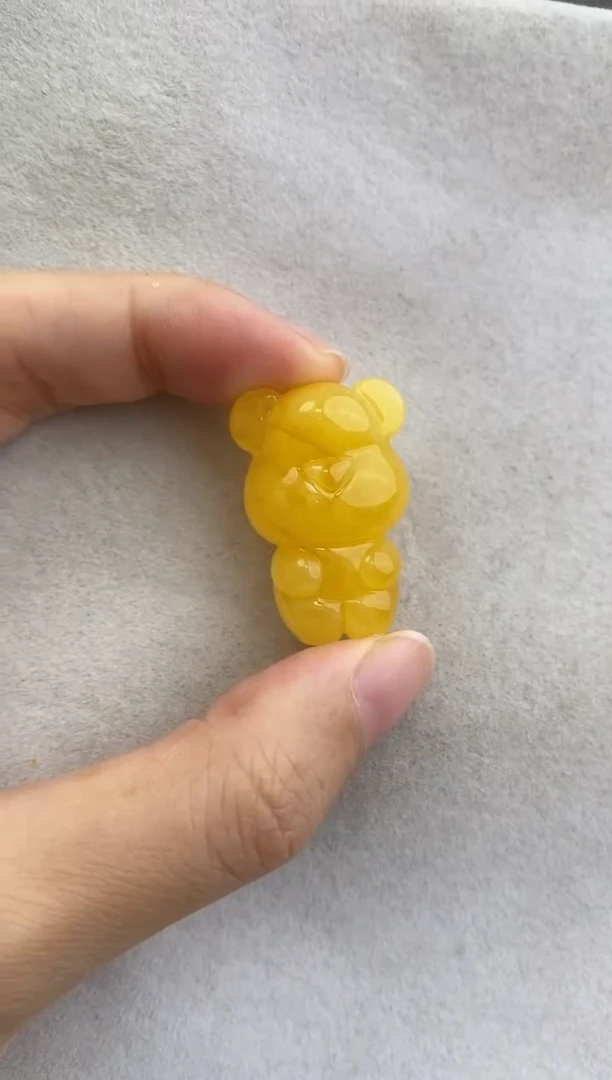 未镶嵌琥珀裸石10726037-吊坠