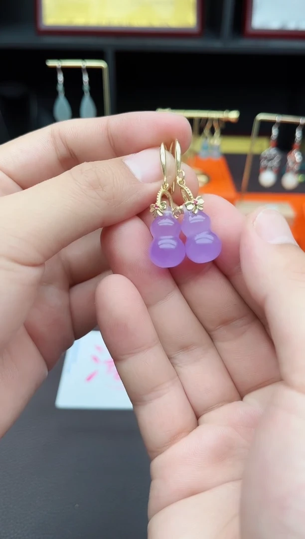 玛瑙/玉髓耳饰未镶嵌206000