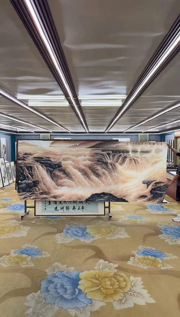 绘画大*哥M张伦玉-大丈二-山水国画