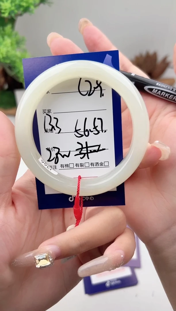 未镶嵌手镯和田玉微色差C29