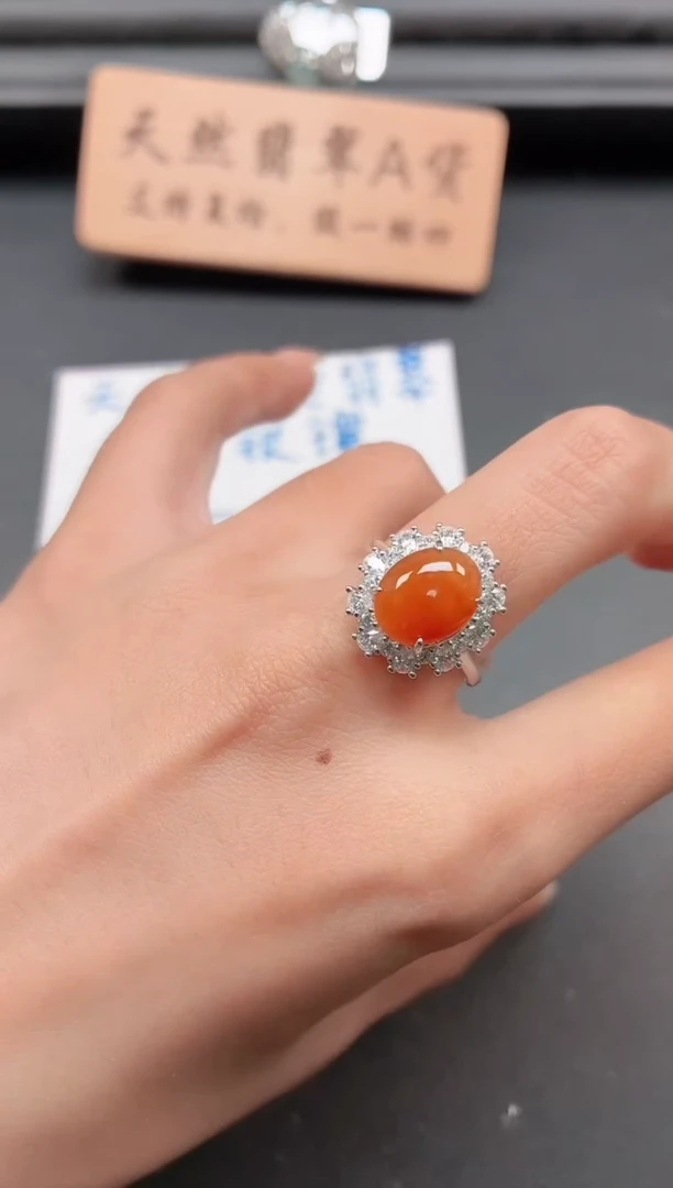 银S925镶嵌戒指翡翠1111