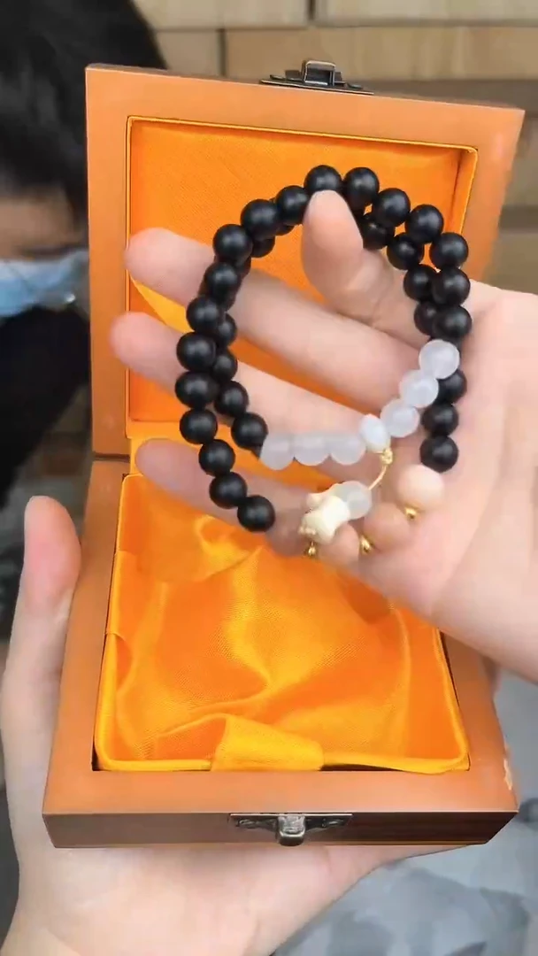 品茗茶器黑檀双圈链接@@SP256