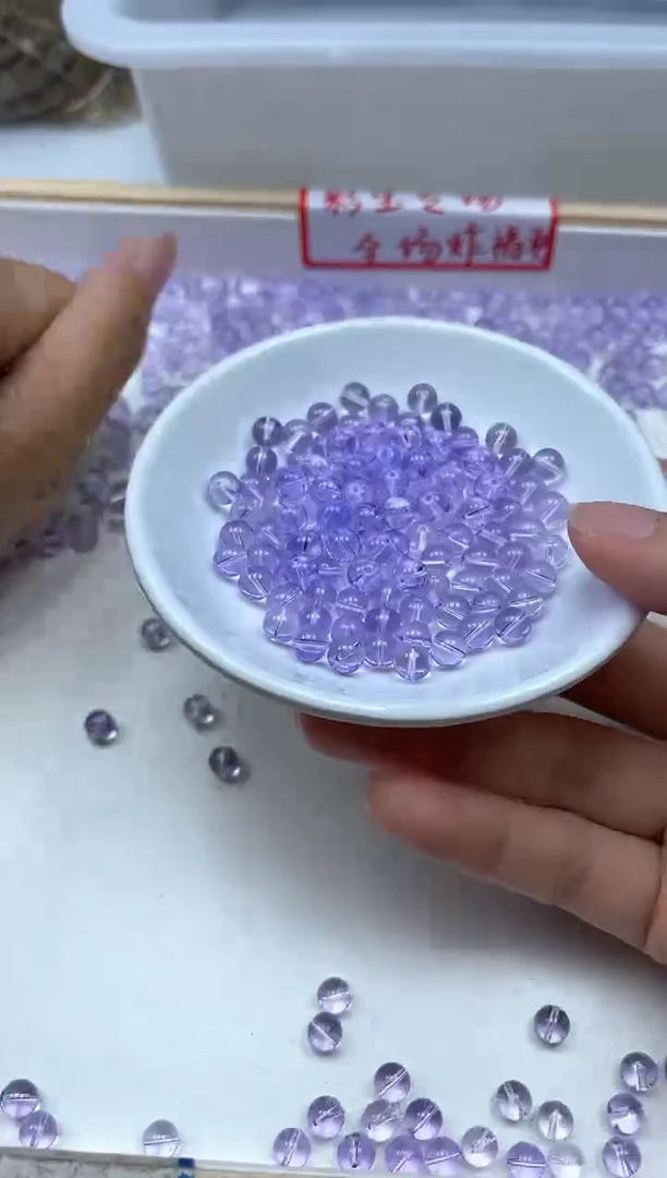 水晶珠宝半成品未镶嵌M692 维多利亚6mm30个8.8元