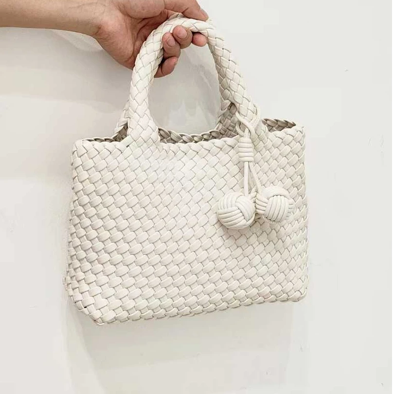 白色时尚百搭手提包3856