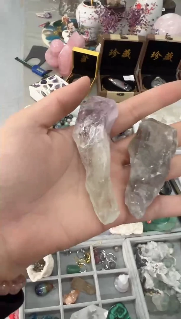 未镶嵌珠宝半成品水晶M0233 拍一发二