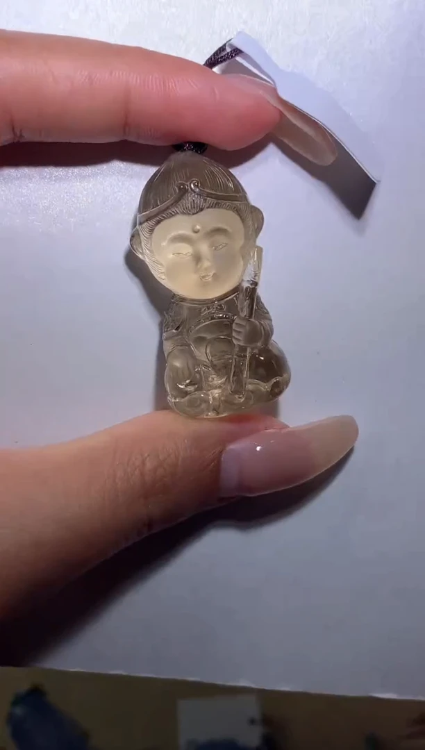 颈饰未镶嵌水晶孙悟空宝宝佛