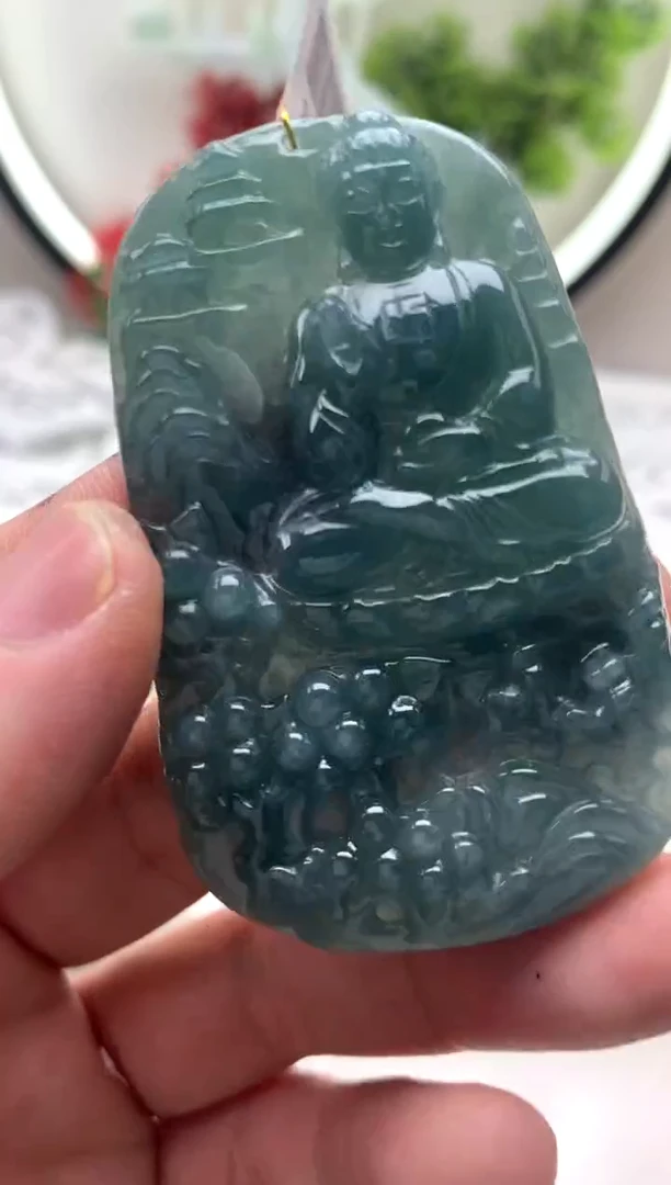 【闪购商品】翡翠颈饰未镶嵌阿弥