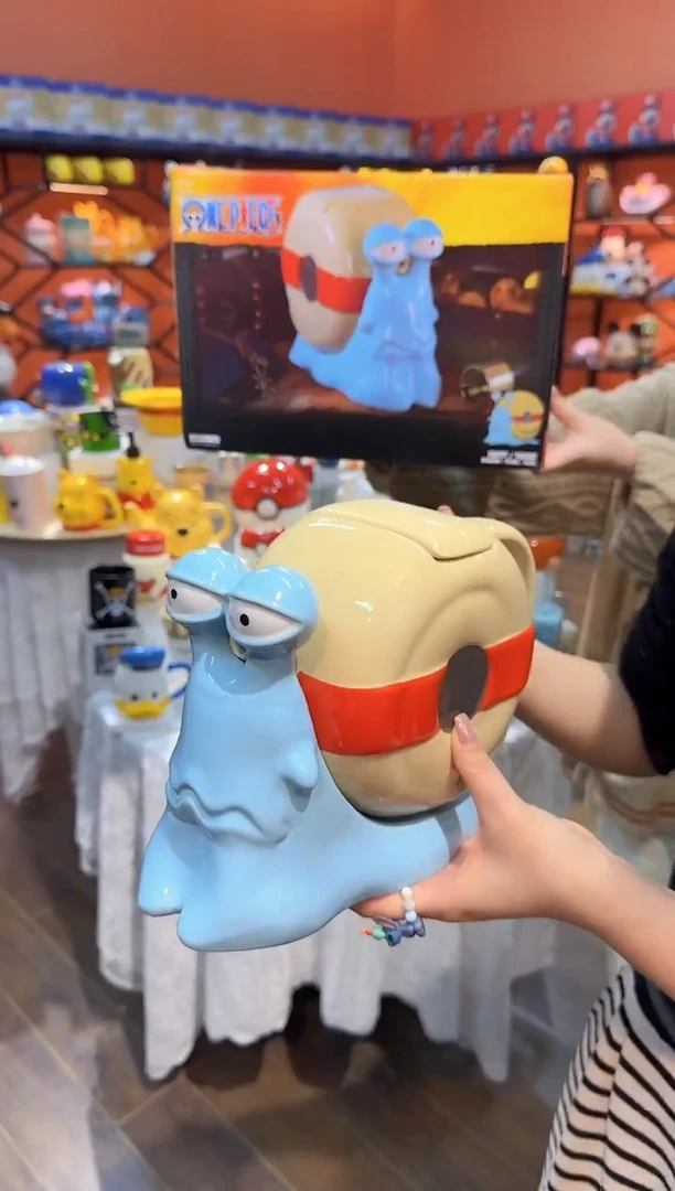 瓷片@@海贼王电话虫水壶（礼盒）