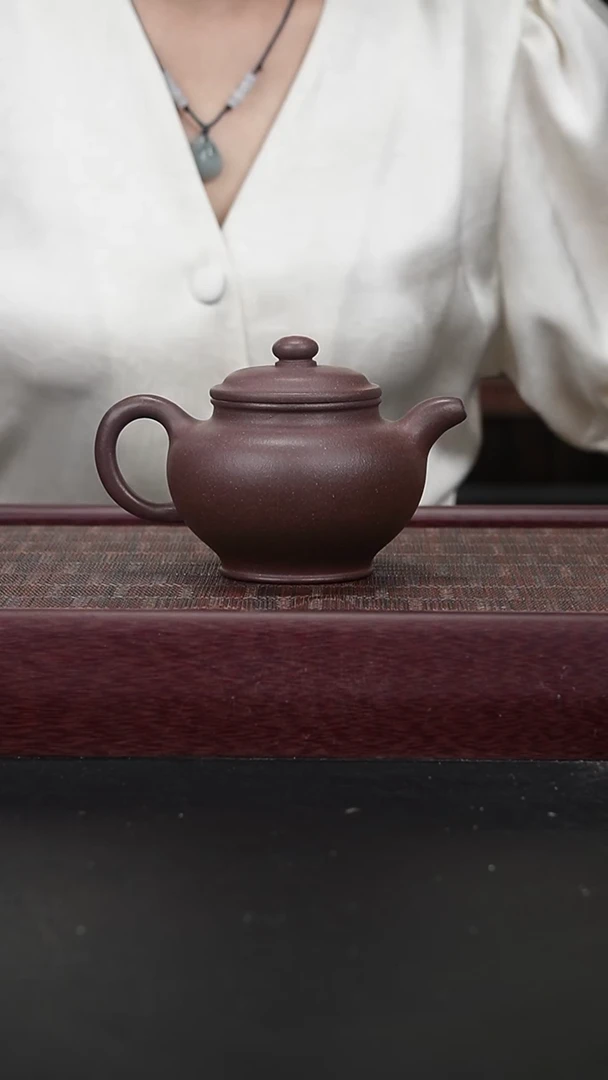茶壶紫砂yz桃花泥 掇只260cc