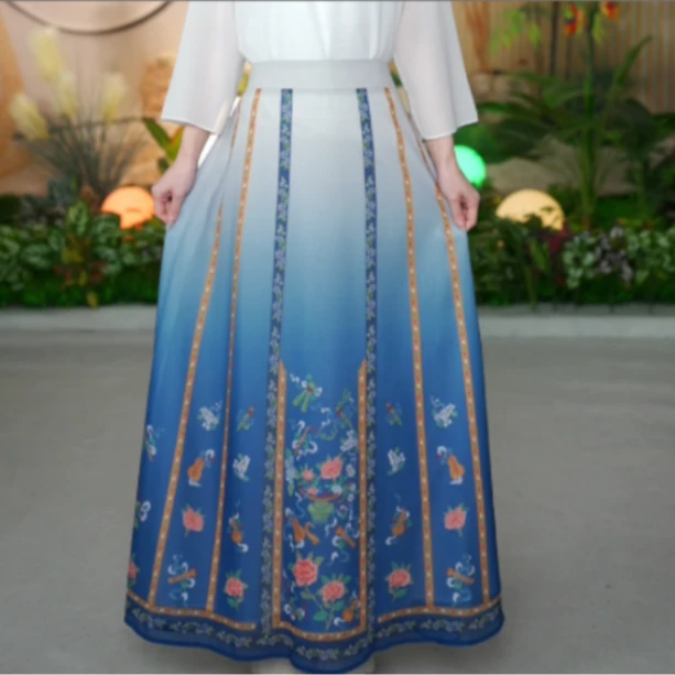 【乔诗绣】福禄多宝马面裙私定款12128-2377-DDXW