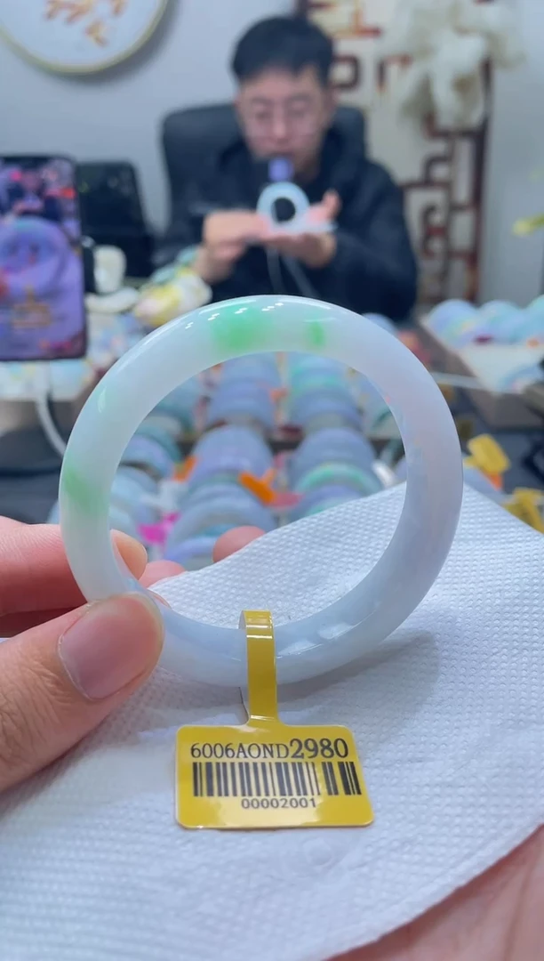 未镶嵌手镯翡翠203-56