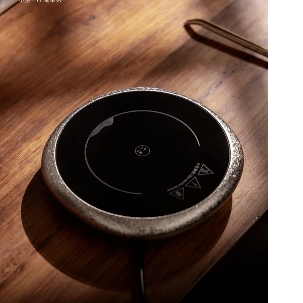 【单炉子】小坐z8（银白）冰晶银家用耐热加厚煮茶电陶炉家用蒸茶煮茶