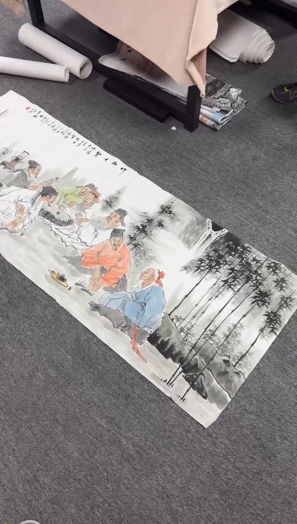国画 艺禾美术馆精选链接--竹林七贤
