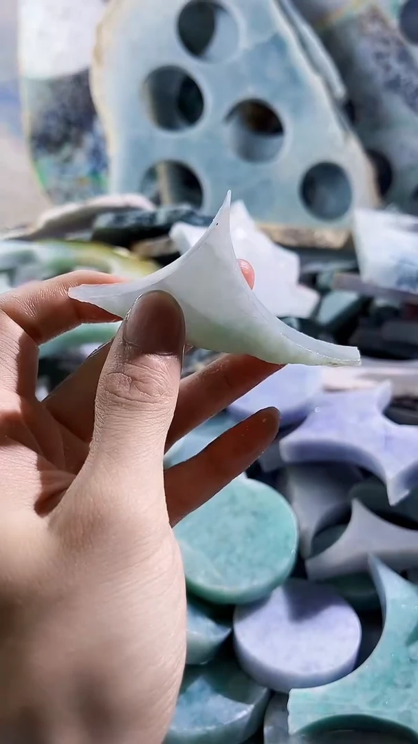 翡翠裸石缅甸翡翠A货陈6228