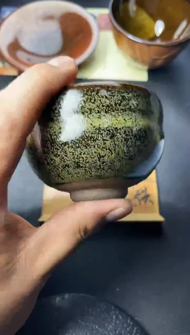 茶盏330叶紫建盏