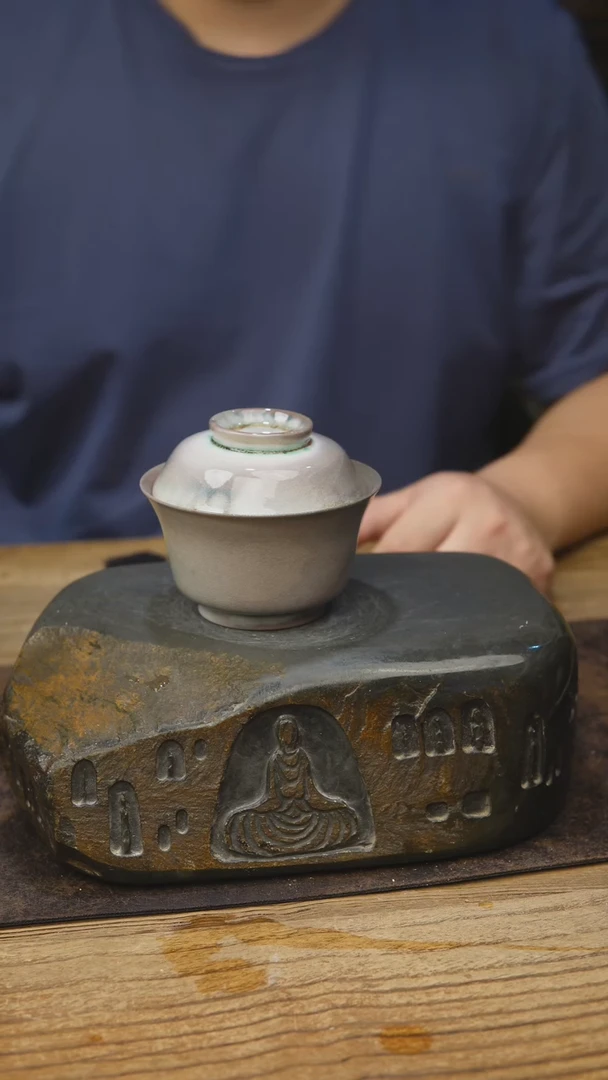 甘石陶艺苏打柴烧828