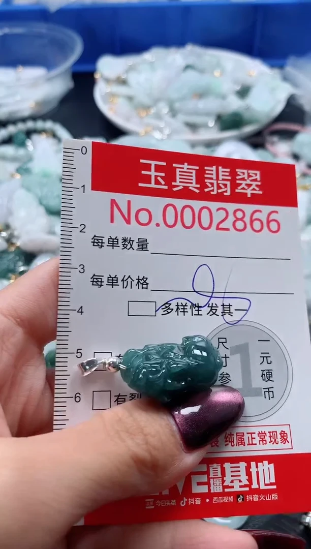 吊坠(不含链)未镶嵌翡翠2866
