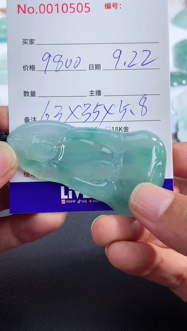颈饰未镶嵌翡翠素衣